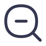 Zoom Out SVG Icon
